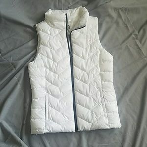 White Puffer Vest